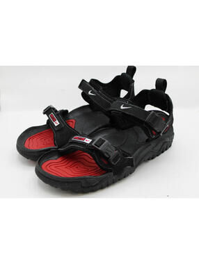 Nike ACG Air Deshutz Black/Red Outdoor Sandals Men's Size 8